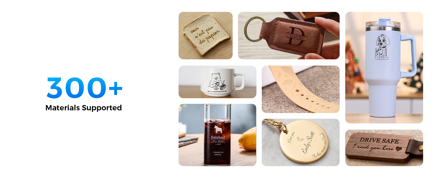engrave over 100 different materials