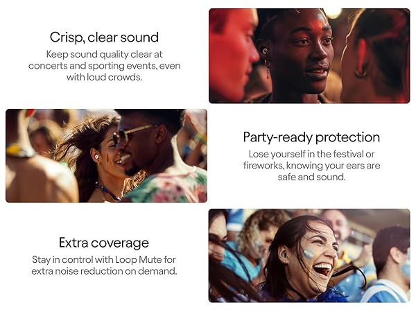 Loop Experience Plus Noise Reducing Earplugs