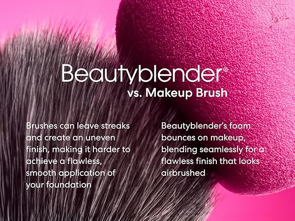 Beautyblender vs Makeup Brush