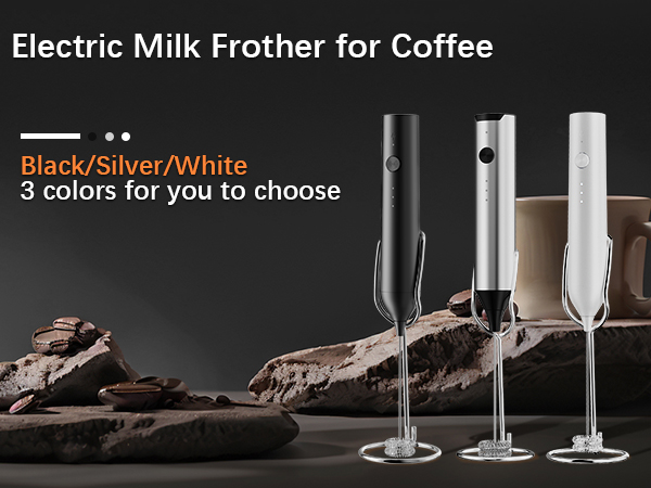 rechargeable milk frother