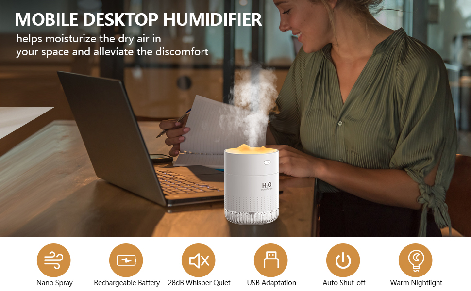 plant humidifier indoor small humidifier mini humidifier for plants desk usb humidifier