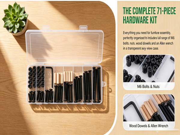 crib bolts replacement kit