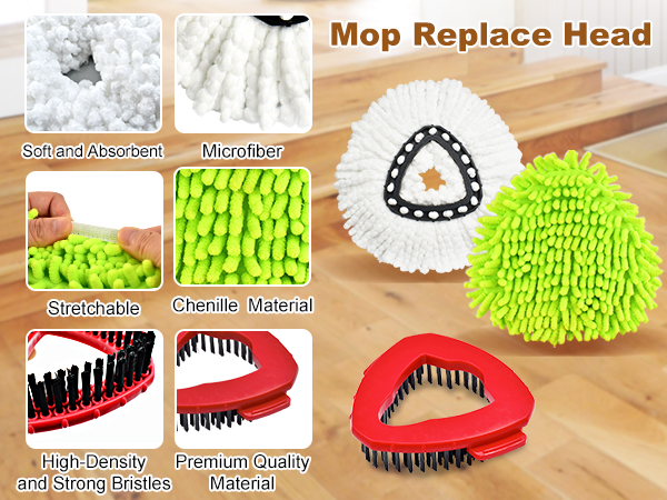 Mop Replacement Heads for O Cedar