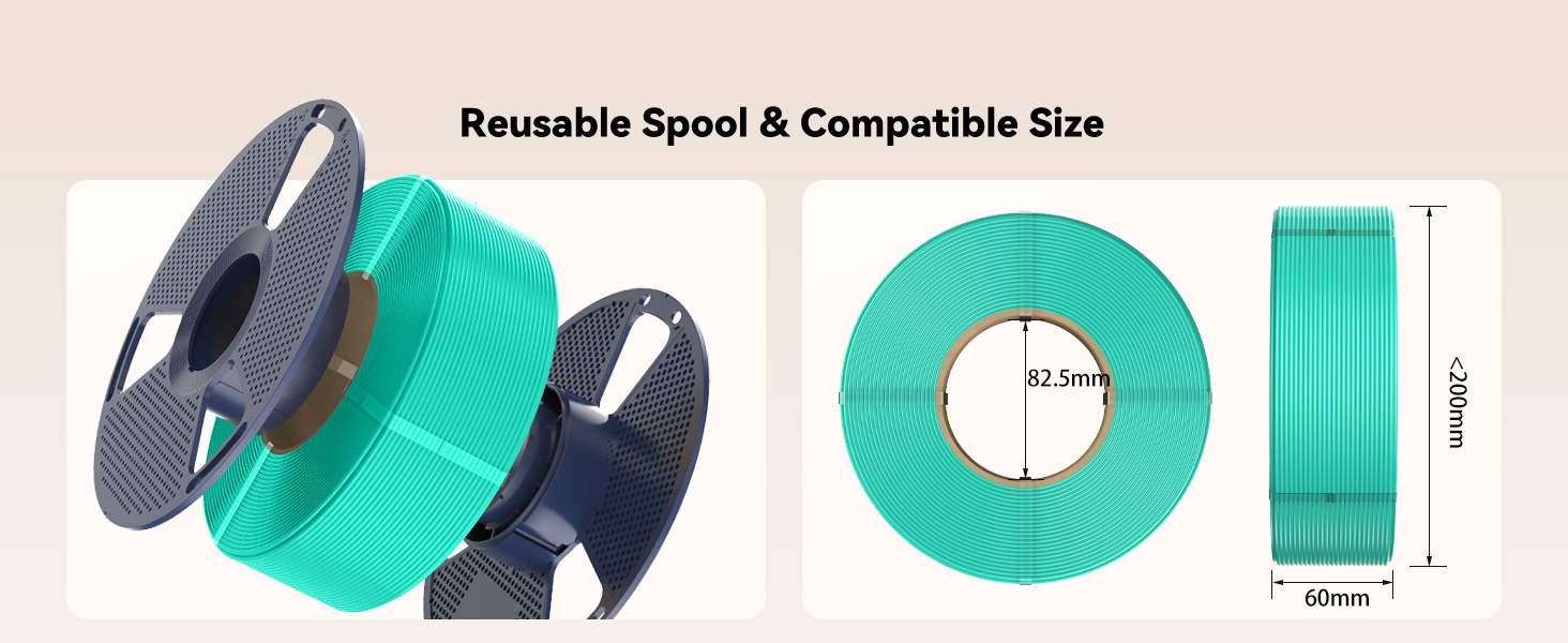 SUNLU High Speed Matte PLA 3D Printer Filament