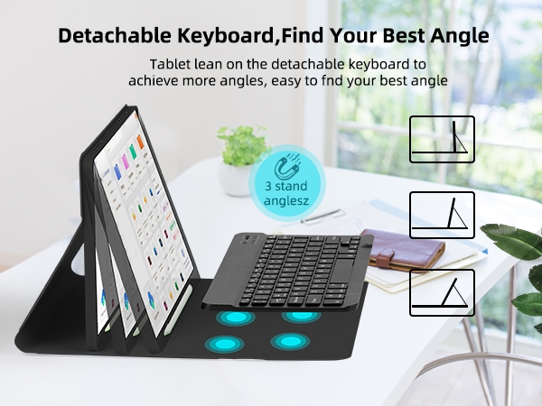 fire hd 10 plus tablet case with keyboard