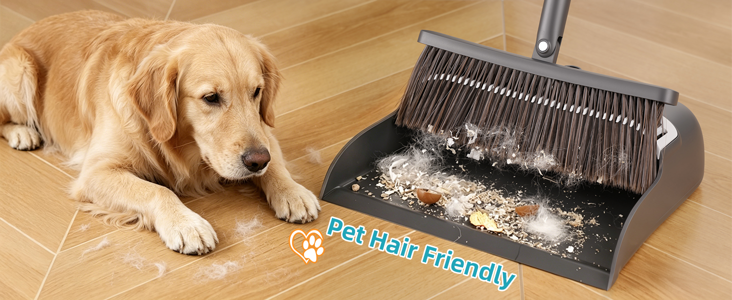 broom and dustpan set