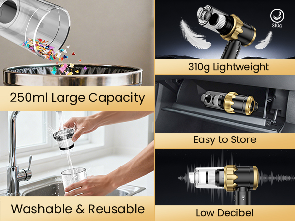 Car Vacuum Portable Cordless