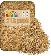 Mood Lab Crinkle Cut Paper - 2 LB Brown - Shred Filler- Shredded Cut Paper for Basket Filling - G...