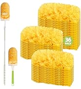 LOVECO 36 Count Duster Refills Compatible with Swiffer, 360 Heavy Duty Duster Refills with Extens...