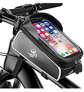 SunHalo Gear Waterproof Bike Frame Bag, Bike Front Bag for Handlebar,Mountain Bike Phone Bag,Bicy...
