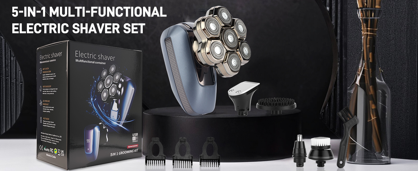 Electricshaver-Sevenhead