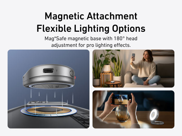 selfie light for iphone magnetic