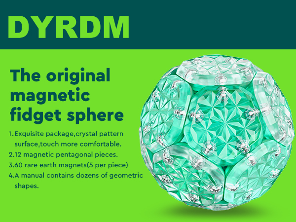 magnetic fidget sphere