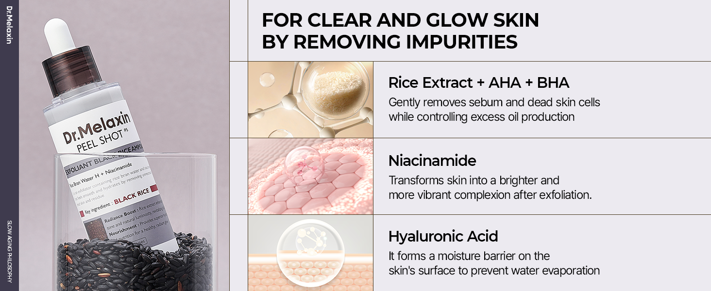 DR.MELAXIN Black-rice ampoule