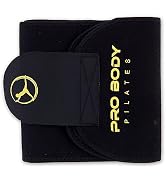 ProBody Pilates Sweat Band for Women and Men, Sweat Waist Trimmer Belt for High-Intensity Trainin...