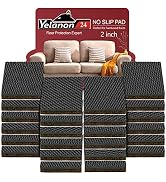 Non Slip Furniture Pads -24 pcs 2’’ Furniture Grippers Hardwood Floors, Non Skid for Furniture Le...