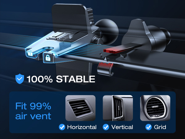 VICSEED for Magsafe Car Mount for iPhone [Powerful Magnets] Magnetic Car Phone Holder Mount