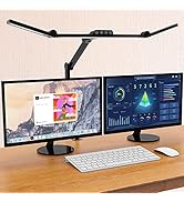 Micomlan Led Desk Lamp with Clamp, Architect Desk Lamp for Home Office with Atmosphere Lighting, ...