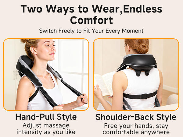 heated neck and shoulder massager