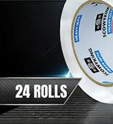 Heavy Duty Packing Tape Clear Ultra Strong Packaging Tape Refills for Shipping Moving Sealing