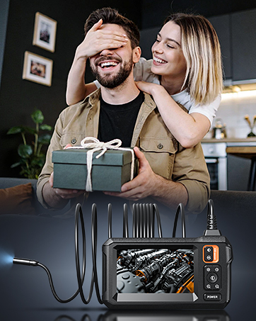 endoscope camera with light