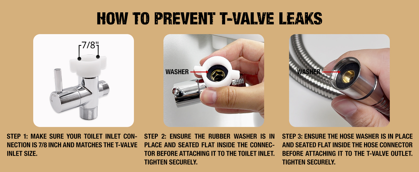 How to prevent T-Valve Leaks