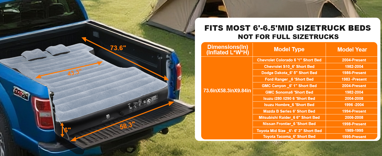 truck bed tent