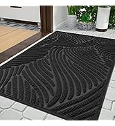 Yimobra Front Door Mat Outdoor Entrance, Heavy Duty 29.5 x 17 Inch Waterproof Patio Guard Doormat...
