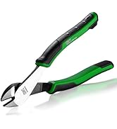 SK 8-Inch Diagonal Pliers, Premium CR-V Steel Construction, Ergonomic Non-slip Handle for Comfort...