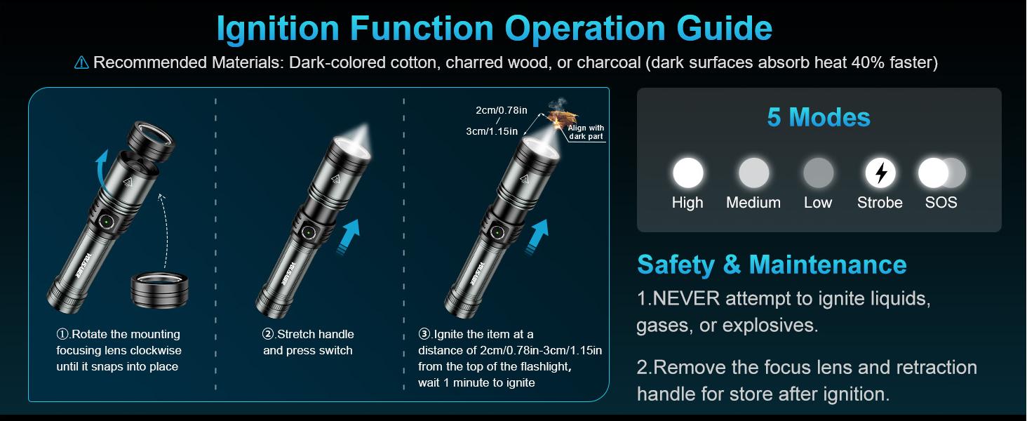 bright flashlights high lumens