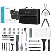 Creality Official 3D Printer Tools Wrap Pro Kit, 74 Pieces in 1 Assembly/Removal/Finishing/Filame...