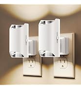 L LOHAS LED Night Light, Night Lights Plug into Wall, Dimmable Night Light 0-100LM, Dusk to Dawn ...