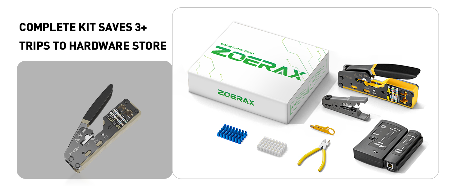 ethernet crimping tool kit