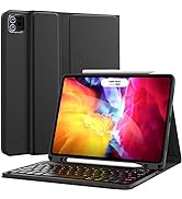 CHESONA iPad Pro 11 Case with Keyboard, iPad Air 5th Generation Case with Keyboard, Detachable - ...