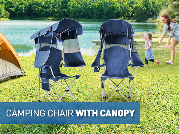 beach chair with canopy shade