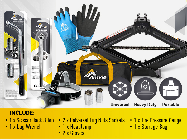 Car Jack Kit 3 Ton