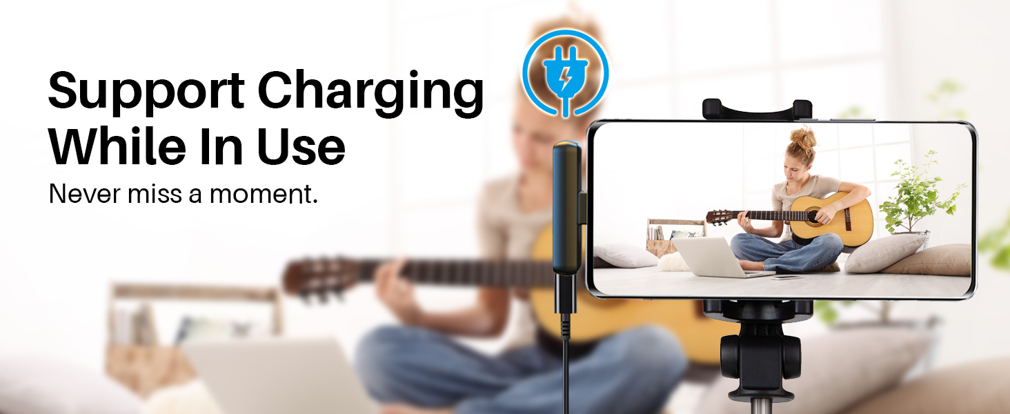 charging while in use