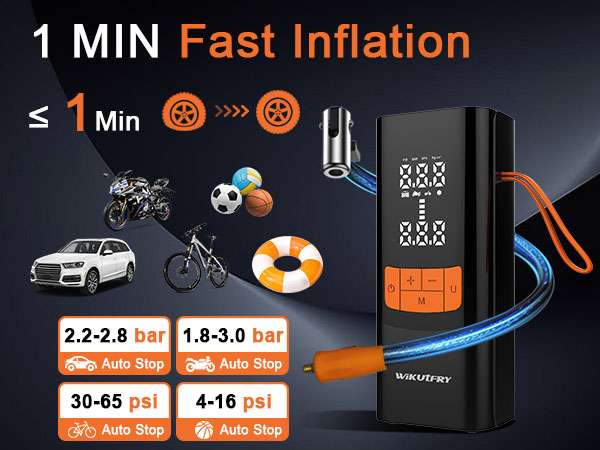 tire inflator portable air compressor