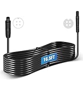 EWAY 4 Pin Extension Cable (16.5FT/5M) for Dash Cam Rear View Backup Camera Reverse Car Recorder ...