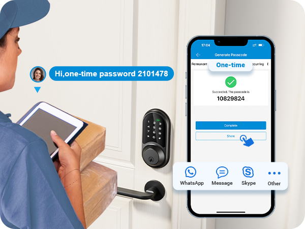 keyless entry door lock
