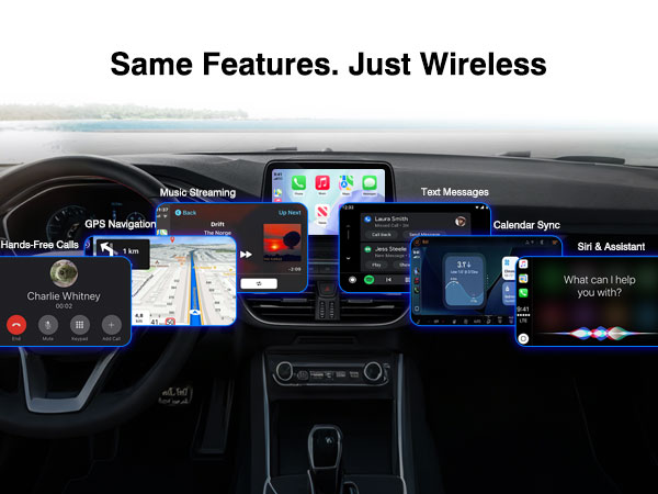 wireless car play adapter adaptador carplay inalámbrico