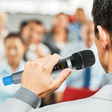 Wireless Karaoke Microphone System, Dual Handheld UHF Karaoke Microphone with Echo