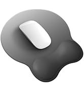 Mouse Pad Wrist Support - Ergonomic Gaming Desktop Mouse Pad Wrist Rest - Design Game pad Mat Sil...