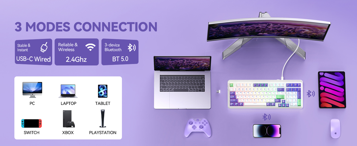 Wireless Mechanical Keyboard