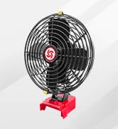 BPOPO Portable Cordless Fan Compatible with Milwaukee M18 18V Battery,Battery-powered Fan for Wor...