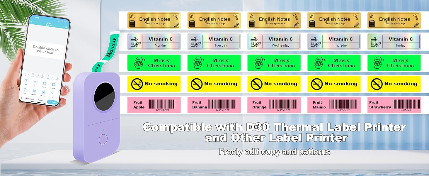 label paper label printer sticker labels label printer tapes Adhesive Labeling Tape Print Paper