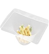 QIEPOMI 100pcs White Kitchen Sink Strainer Bags (Not Include Strainer)
