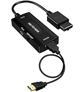 Musou N64 to HDMI Converter,HDMI Cable for N64 Gamecube Adapter Compatible N64/ Game Cube/SNES/SF...