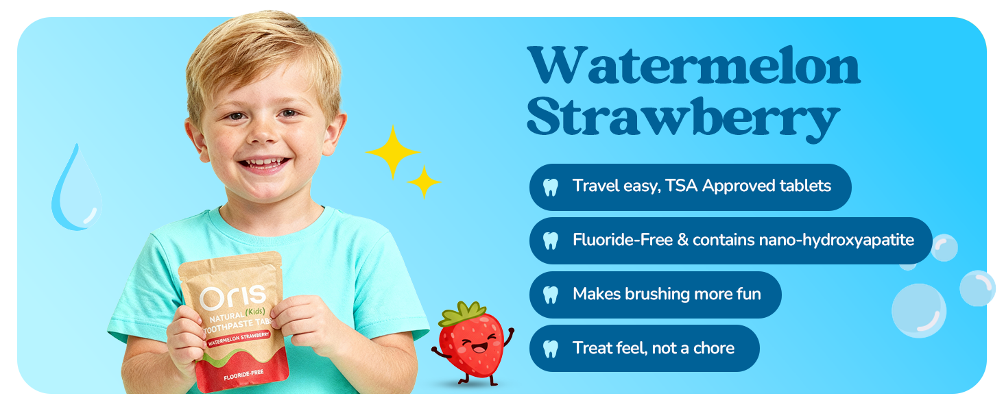 kids toothpaste tablets hydroxyapatite children oris tablets remineralizing