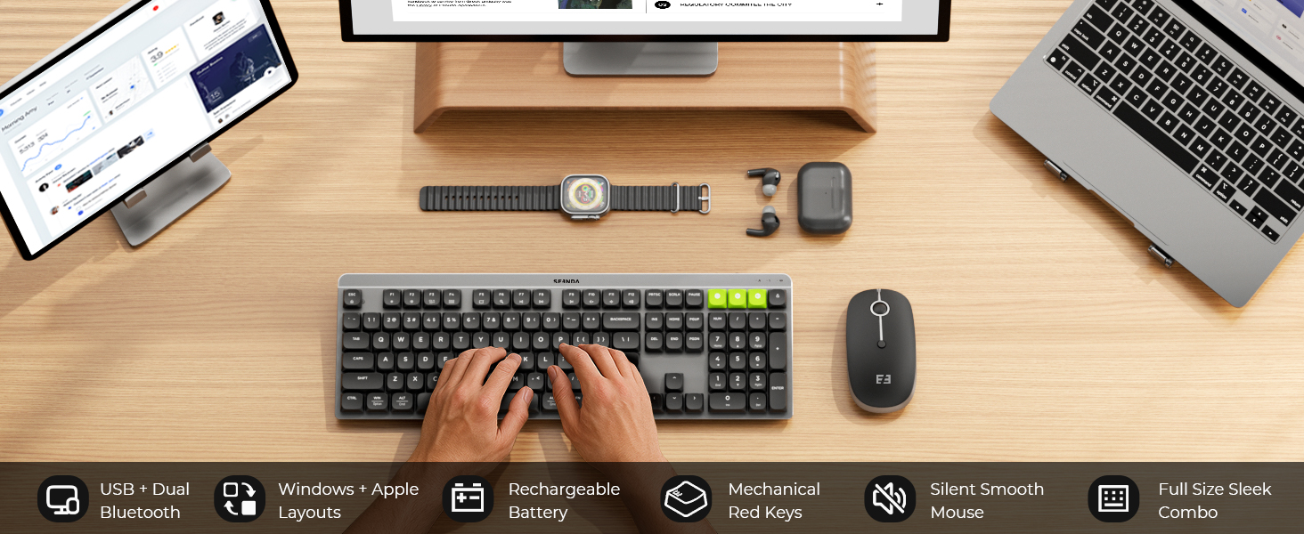 mechanical keyboard and mouse